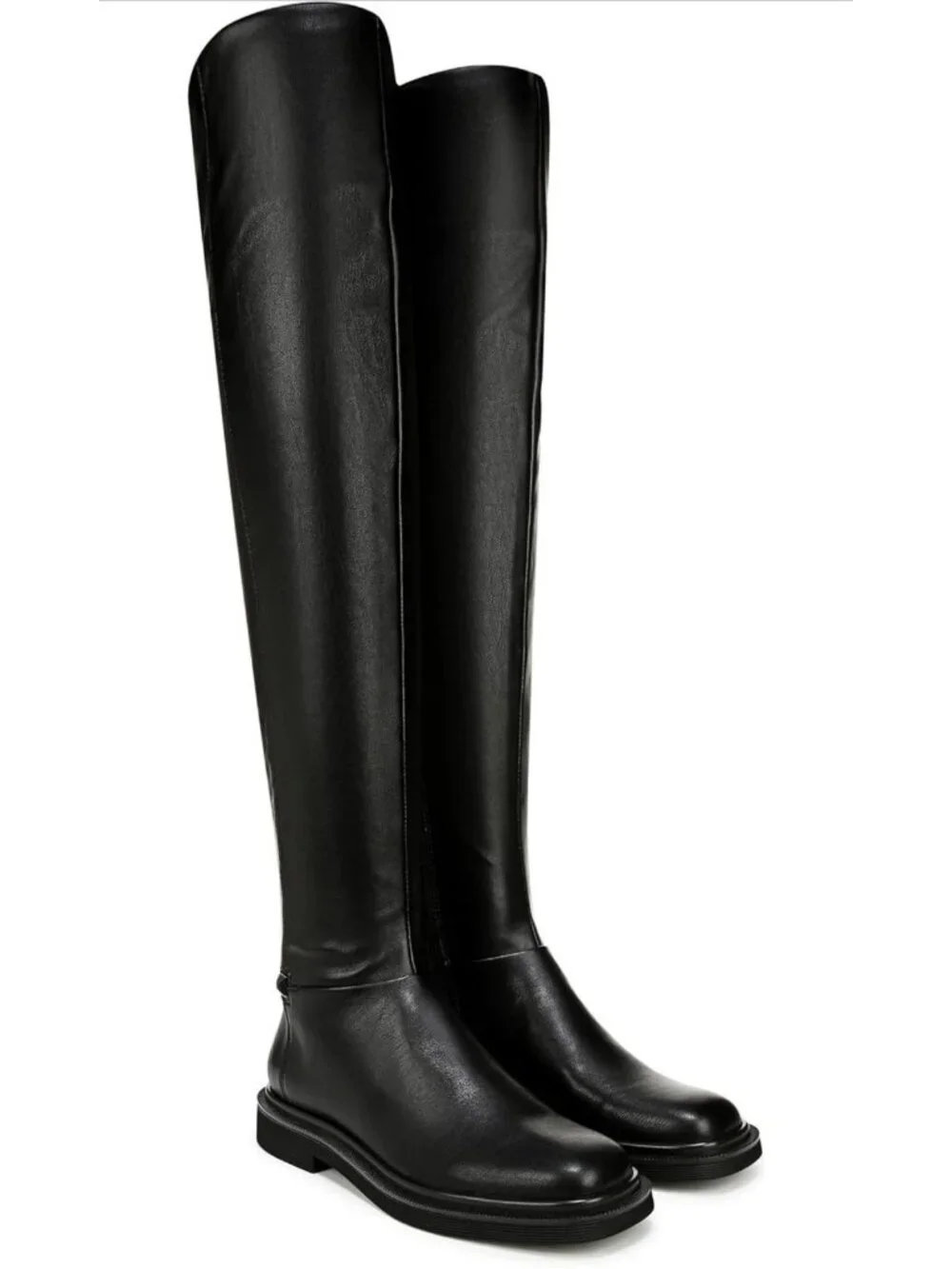 Franco Sarto Angeli Black Stretch Over The Knee Boots Women’s 9M NEW Winter - Picture 7 of 9